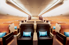 Singapore Airlines Business Class A380