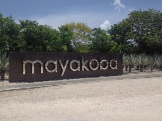 Entrance to Mayakoba Estate